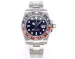 ROLEX GMT  904L Steel 3186 Movement Dark Blue Watch